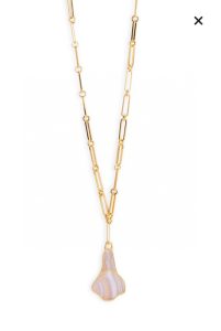  P290 L0EWE Loewe white mother-of-pearl necklace exquisite durable consistent ZP brass material details perfect replica standard to you what standard 😎😎 This is very suitable for any daily wear 👍🏻👍🏻-high imitation bags