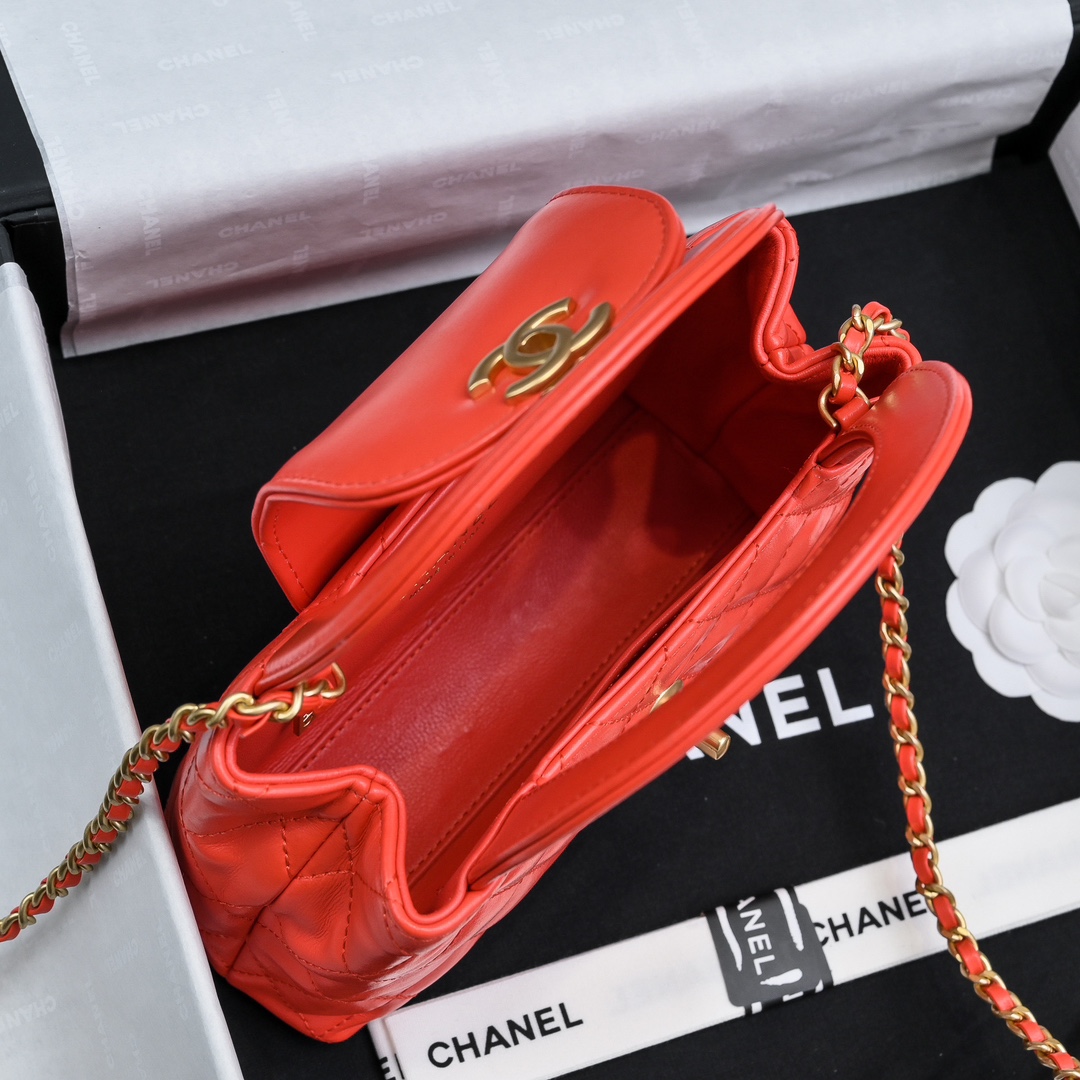 图片[7]-CHANEL 24A Kelly手柄包 
时尚是一个轮回大热门中古kelly被Chanel重新设计焕发生机中古Kelly以经典的手柄手提出名在基础加上皮穿链肩带颠覆传统更加随性方便  
尺寸13-19-7
全套包装-高仿包包