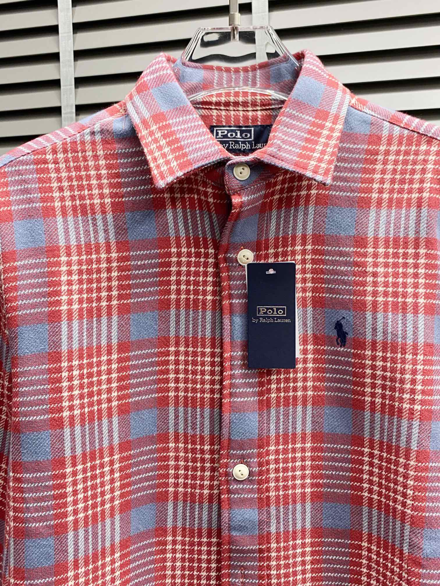 Image [3]-P620Ralph Lauren Ralph Lauren 💥 Exclusive exclusive new men's casual spring and autumn plaid shirt High-end customization High-end version of the fashion versatile explosive models ⚠️⚠️✨✨ Imported cotton fabrics feel ultra-soft and delicate Wear skin-friendly and comfortable High-end boutique factory fine workmanship On the body is very good Men's must-have single product Three labels are complete Yards S-XL-High-fashion bags