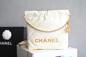 CHANEL  
全新升级版🌿 迷你𝟐𝟐𝐁𝐚𝐠
𝖠𝗇𝗍𝗂𝖻𝖺 𝗓𝗉皮𝖬𝗂𝗇𝗂 𝟤𝟤♥白金
专柜售价𝟦𝟣𝟢𝟢𝟢𝗋𝗆𝖻购入开发〰️

秀场主角𝟤𝟤𝖡𝖺𝗀 𝗆𝗂𝗇𝗂造型感极强 设计风拉满〰️
尺寸小巧却能轻易叱咤秀场必需人手一枚❕

五金：厚镀𝟤𝟦𝗄复古金
皮料：𝖠𝗇𝗍𝗂𝖻𝖺原皮小牛
尺寸：𝟣𝟫*𝟤𝟢*𝟨 𝖼𝗆-高仿包包