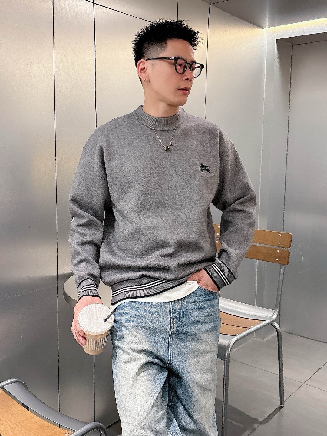 Picture [9]-P600 Burberry Burberry 2024 fall and winter latest collection wool sweater sweater Counter 1:1 top reproduction full quality! Thickened paragraph hipster must-have single product! Know the goods of the old iron hurry to start fabric: cashmere 10% wool 60% spandex 30% size M ~ 3XL 178 145 pounds to wear L maximum wear 210 pounds-high replica bags!