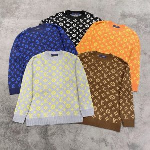 P600 LV  2024秋冬最新系列针织羊毛衫毛衣系列 专柜1:1顶级复刻全品相！加厚款潮人必备单品！懂货的老铁赶紧下手面料：100%羊毛
尺码M~3XL 178 150斤穿L 最大穿210斤-高仿包包