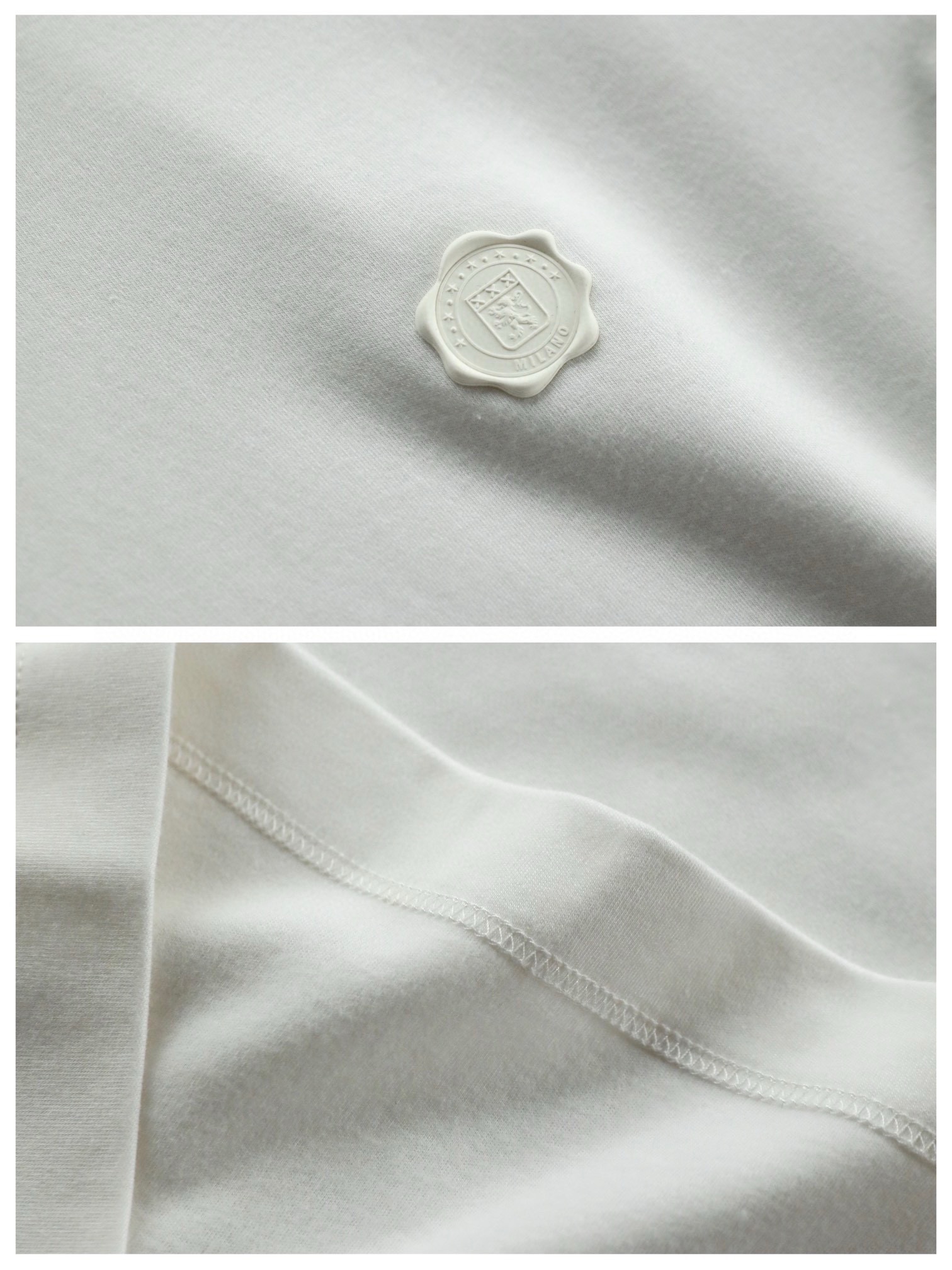 Image [7]-P540 Zegna Jenia 2024 fall and winter long-sleeved bottoming shirt T-shirt Ultra-fine merino wool blend fabric testing 20% above the wool content of Modal plus cotton blended wool anti-shrinkage process processing can be machine washable good care of the light abrasion process feel comfortable and warm on the upper body of the skin warm super-recommended a bottoming shirt fabric high-end men's must-have single product! Size M-XXXL 178 140 pounds wear L maximum wear 190 pounds-High-fashion bags