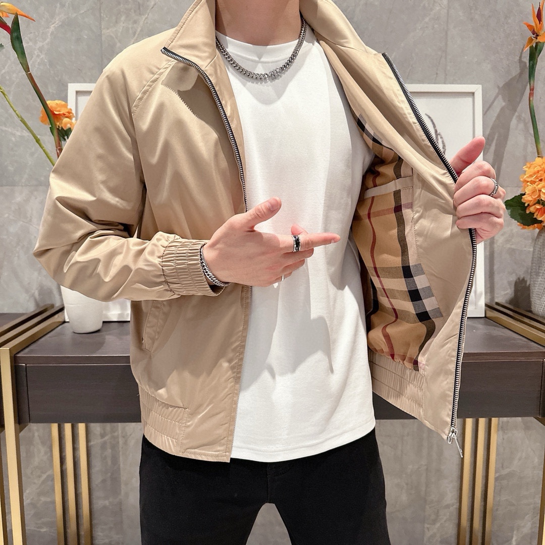 图片[6]-P820 Burberry博柏利 2024ss秋冬新款爆款夹克外套时尚经典设计风格 款式新颖耐穿舒适不易变形版型修身时尚上身效果超赞码数M-XXXL 178 140斤穿L修身 最大穿190斤-高仿包包