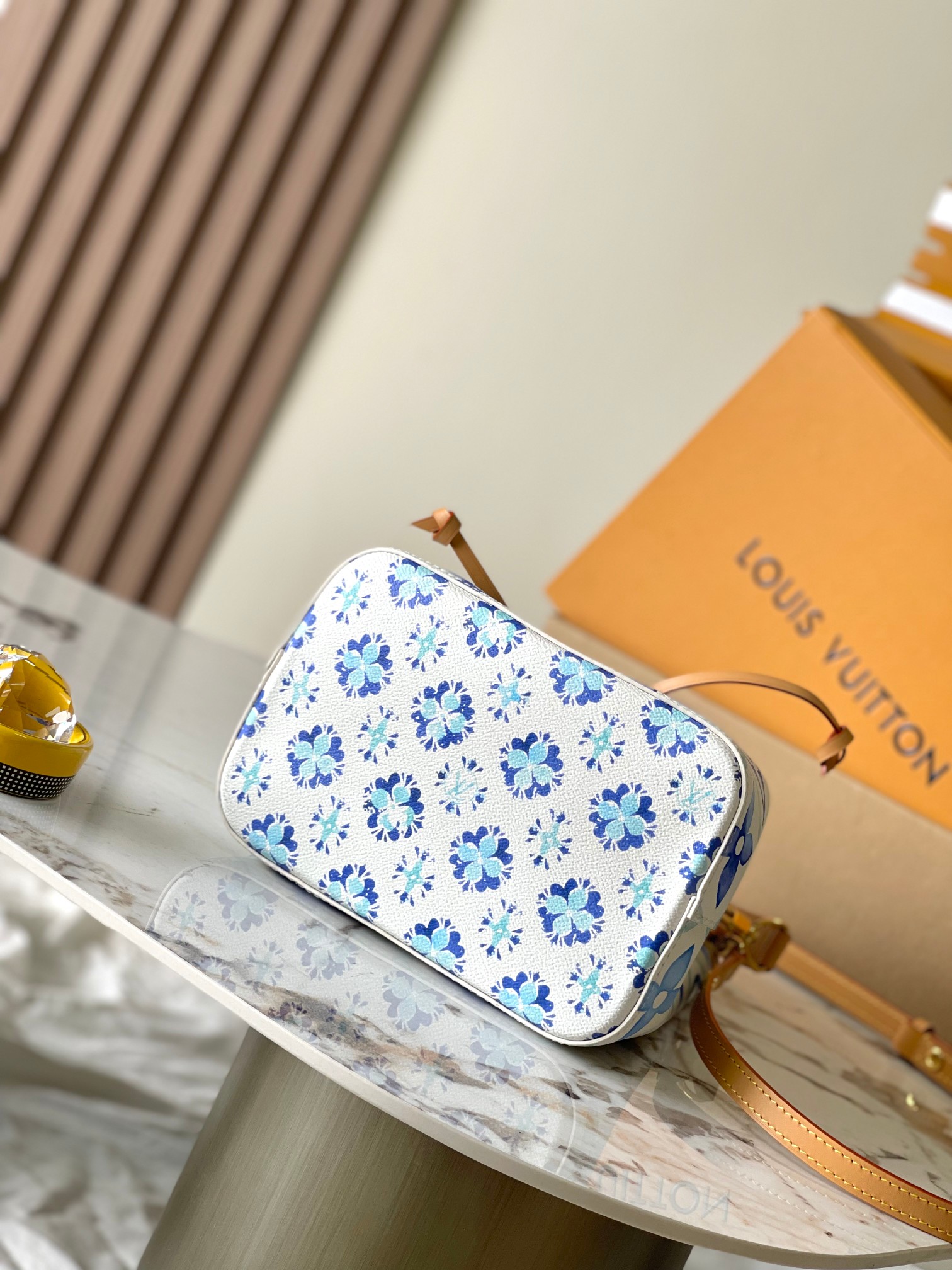 Picture [4]-p1860Néonoé BB Handbags Model: M25315 Blue Dynamic ChipMaterials: A-grade all-steel hardware imported original fabricsPackaging: a full set of original duty-free M Bobberly packageSize: 20*20*13CM-High-fashion bags