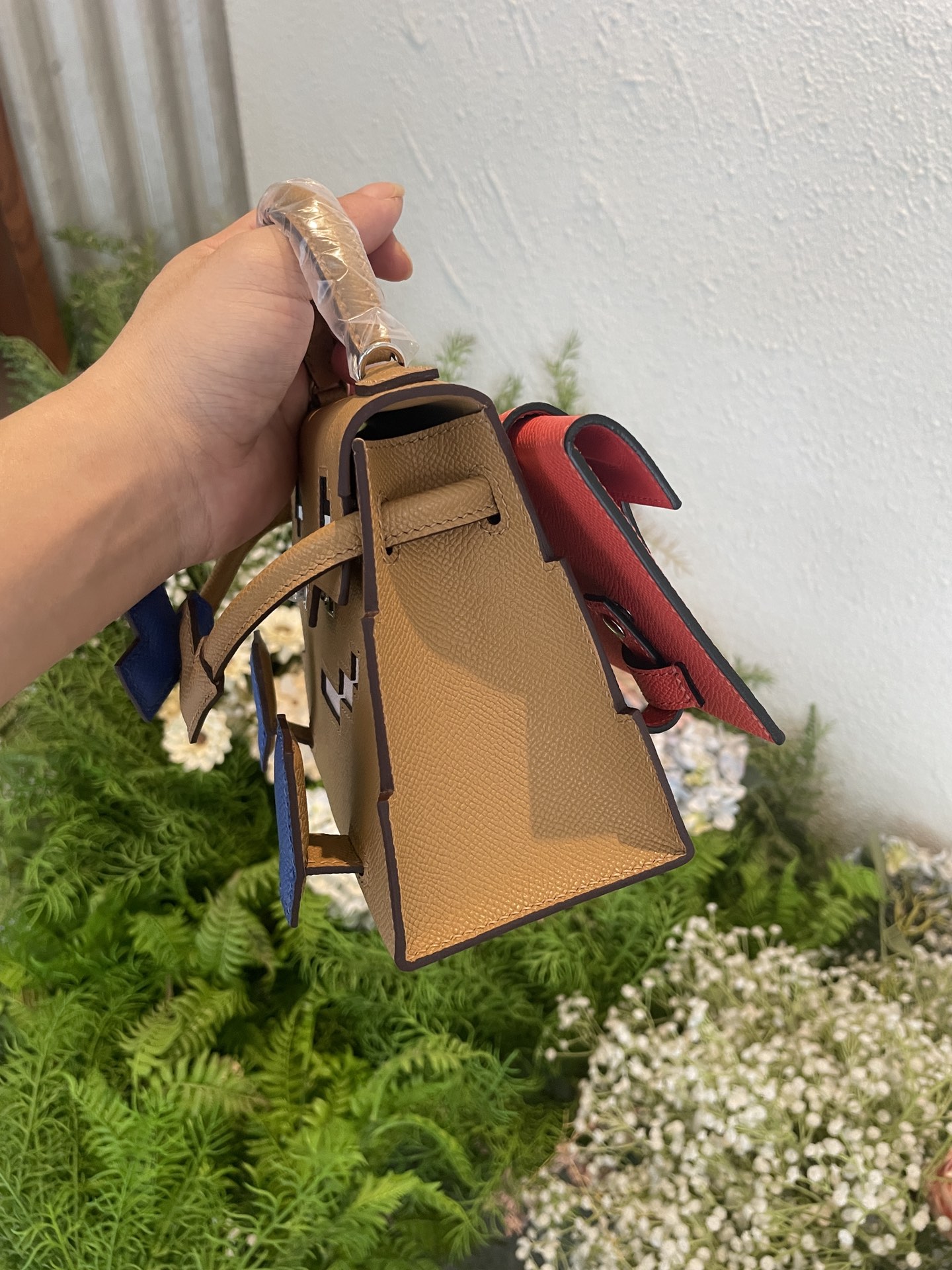 Picture [4]-Hermes mosaic doll bag spot cookie color-high replica bags