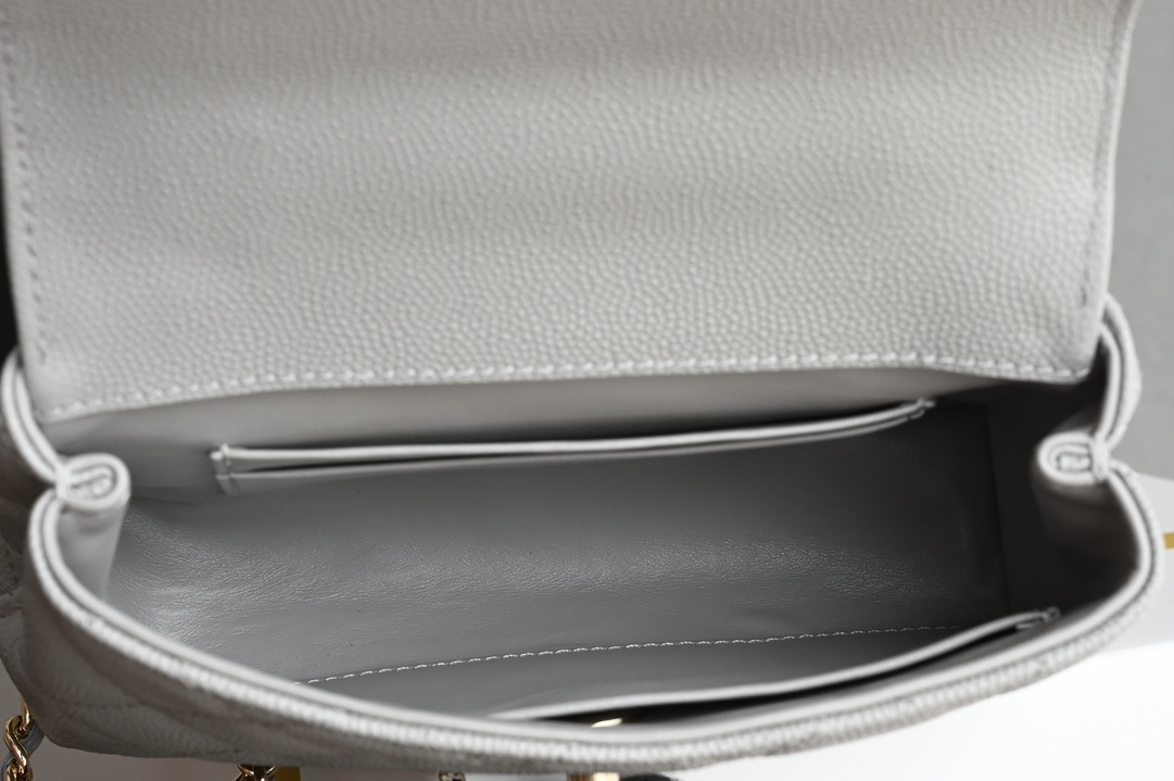 Pictures[1]-CHANEL New 𝟐𝟒𝐊 𝗖𝗼𝗰𝗼𝗛 𝗮𝗻𝗱𝗹𝗲 Ultra 𝐦𝐢𝐧𝐢 Portable  𝗋𝗆𝖻 Purchase ~ always considered the best value for money model multiple compartments pockets design is very user-friendly 〰️ milky teal metaphor for the most classic 𝖼𝗈𝖼 𝗈𝗁𝗁𝖺𝗇𝖽𝗅𝖾 ♥ handle design light gold hardware value sense of bursting ah ❕ leather. "three sheep" small ball cowhide hardware: thick plated 𝟣𝟦𝖪 light gold buckle size: 11.5*14.5*5.5 𝖼𝗆-high imitation factory