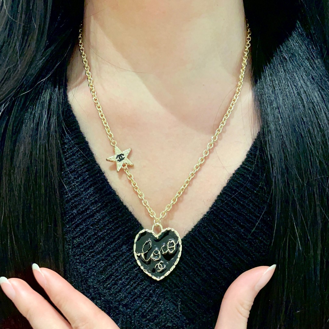 Picture [2]-P110 Chanel Chanel 中古 necklace 👀 Chanel home styles truly no need to introduce more 😘🎶 each paragraph is super good-looking delicate and generous very much temperament-High Faux Bags