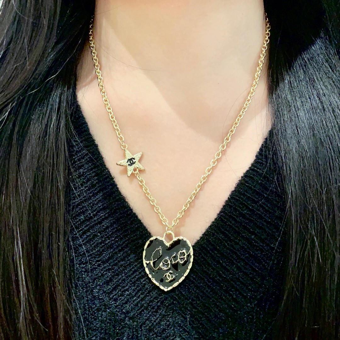 Picture [3]-P110 Chanel Chanel Medieval Necklace 👀 Chanel home styles truly no need to introduce more 😘🎶 each section is super good-looking delicate and generous very much temperament-High Faux Bags