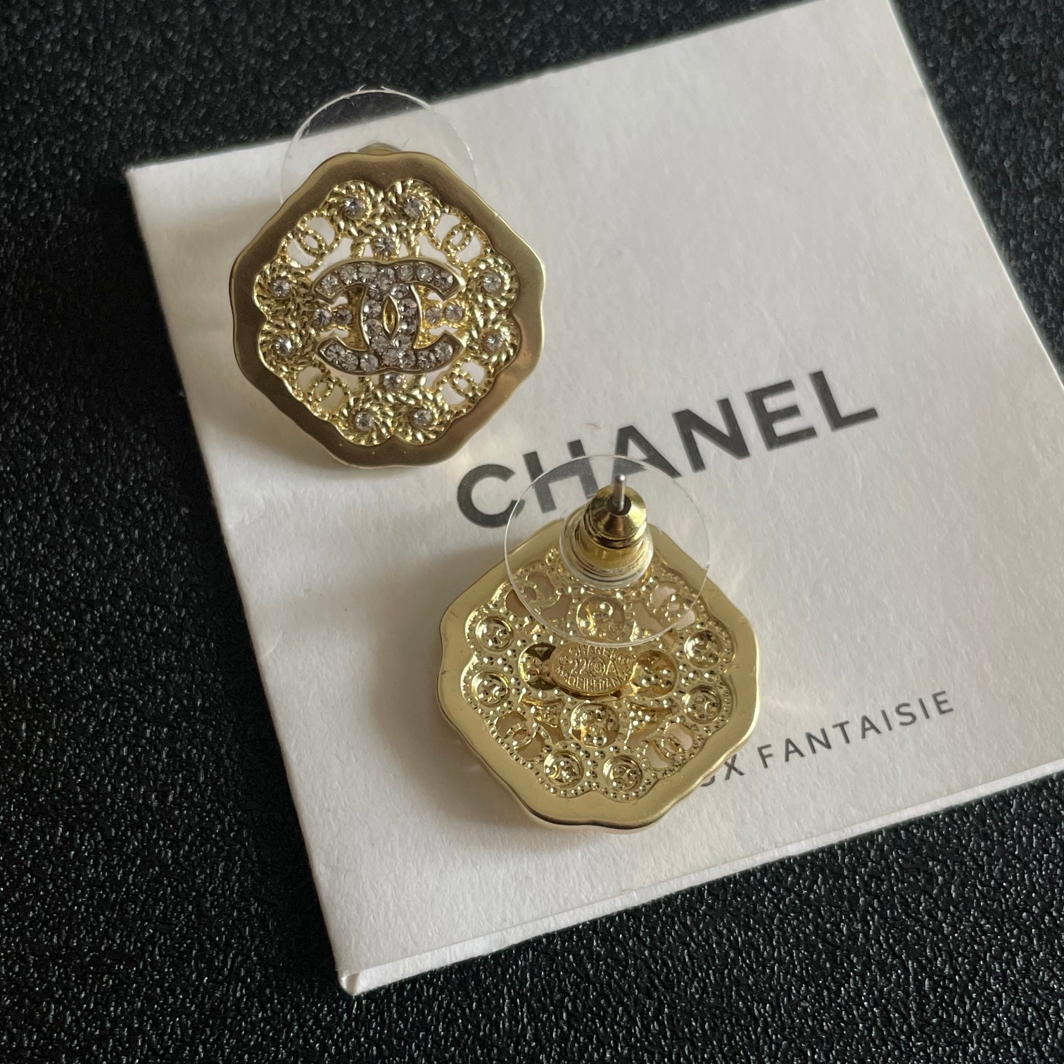 Picture [7]-P100 Chanel Chanel 中古 earrings 👀 Chanel home styles really do not need to introduce more 😘🎶 each paragraph is super good-looking delicate and generous very show temperament. -high quality replica handbags