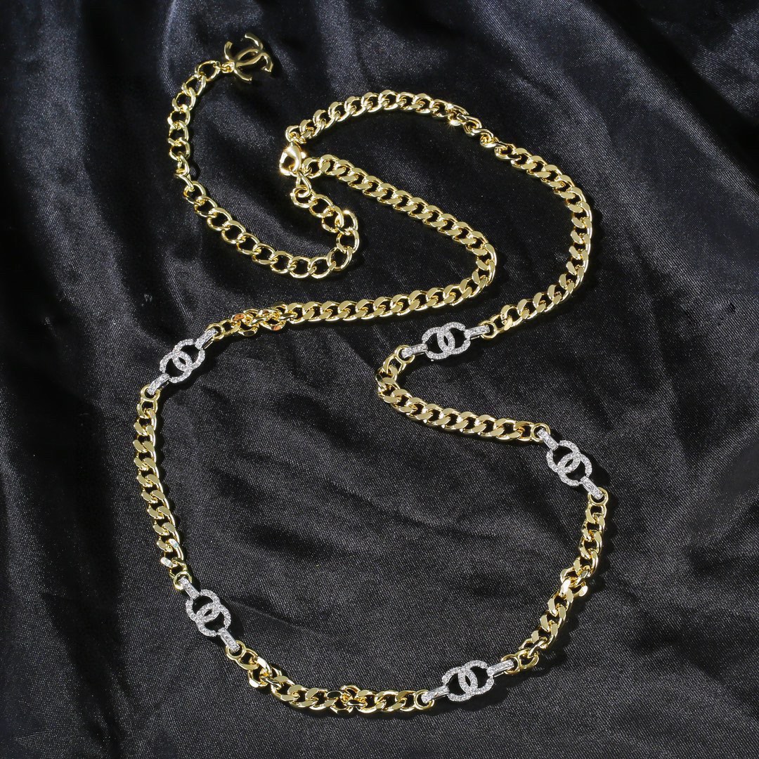 Picture [2]-P180 Chanel Chanel new waist chain one to one quality Chanel Goose series classic cc logo style senior hundred with senior sense of explosion-High Faux Bags