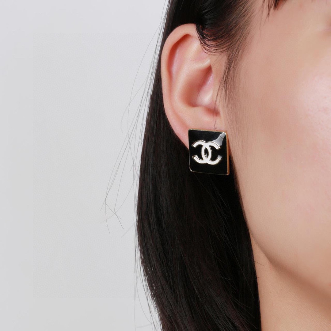 Picture [8]-P80 CHANEL earrings ✨ Every detail of the workmanship is very fine This design is very beautiful This section is really super beautiful super fairy Exquisite Miss must-have-high imitation bags