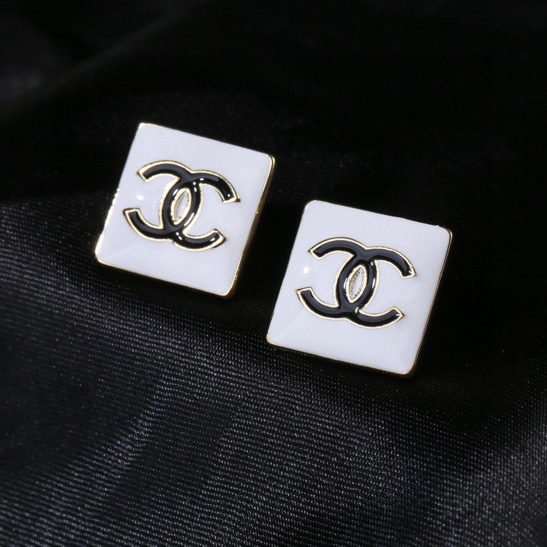 Picture [3]-P80 CHANEL earrings ✨ Every detail of the workmanship is very fine The design is very beautiful This section is really super beautiful super fairy Exquisite Miss must-have-high imitation bags