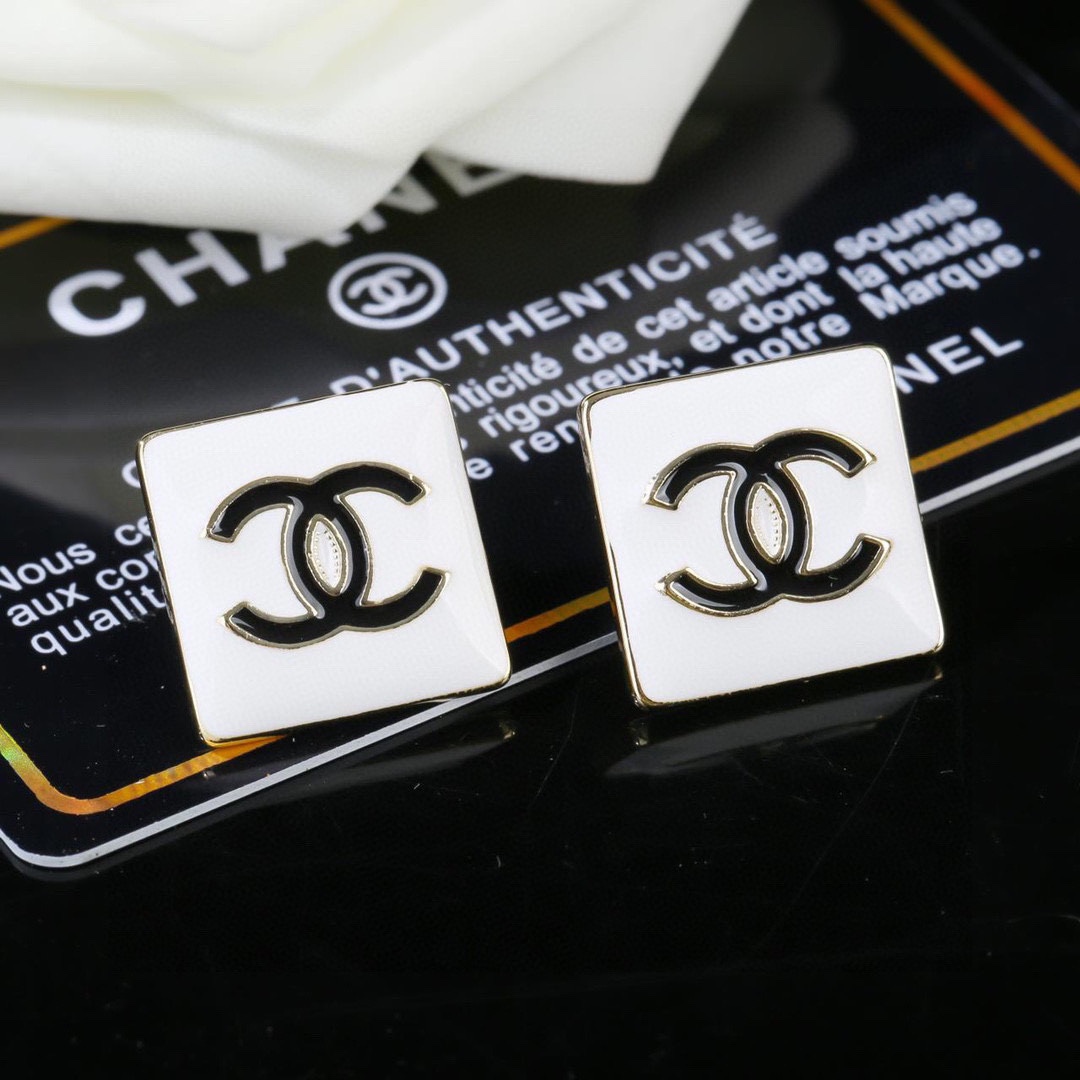 Picture [6]-P80 CHANEL earrings ✨ Every detail of the workmanship is very fine The design is very beautiful This section is really super beautiful super fairy Exquisite Miss must-have-high imitation bags