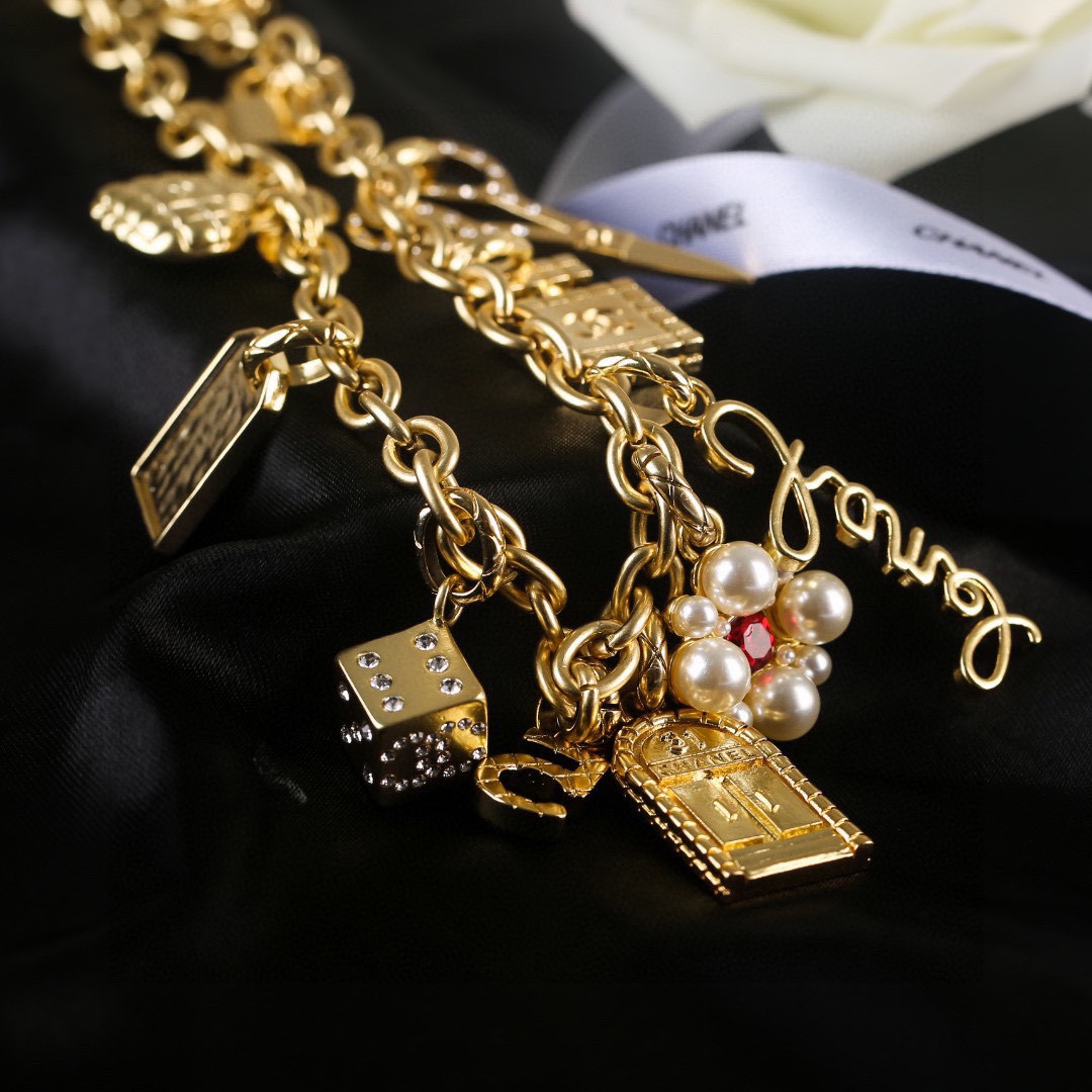 Picture [5]-P310 Chanel Chanel waist chain hot models synchronization counter high-end quality classic color super lining skin color white-high imitation bags