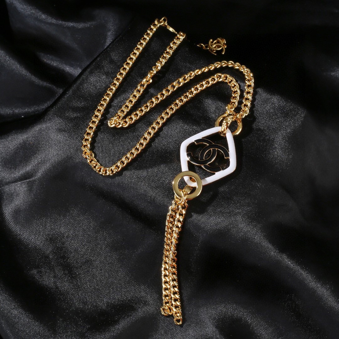 Picture [6]-P110 Chanel necklace sweater chain Today's new official website synchronization necklace original custom fairy this fairy ❤ - high imitation bags