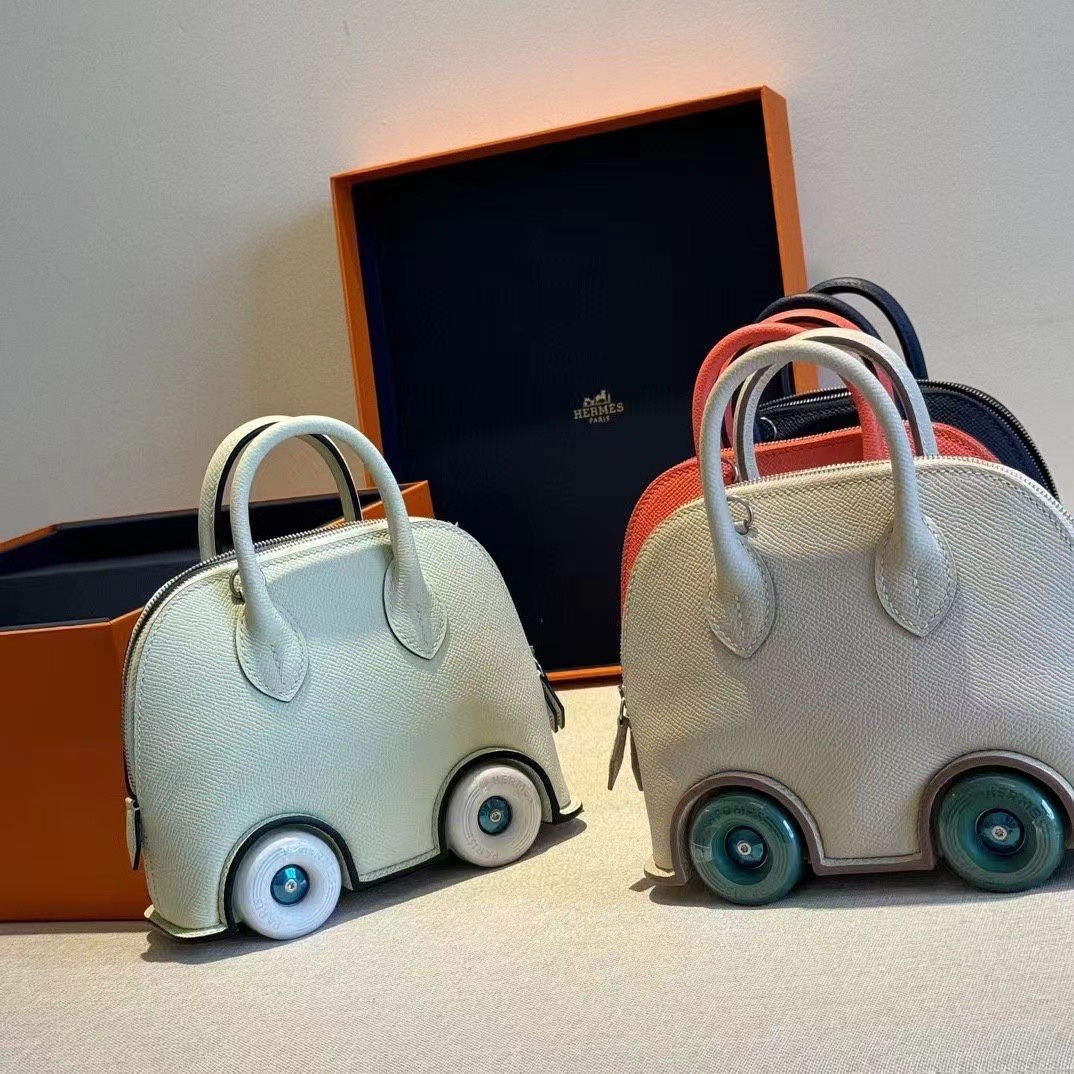 图片[2]-限量mini bolide on wheels 
保龄球轮子包-高仿包包