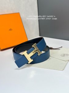 5382 FAUBOURG BELT BUCKLE & REVERSIBLE LEATHER STRAP 38MM-High Faux Bags