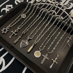 Chrome Hearts Chrome Hearts Necklace Collection Figure! -high quality bags