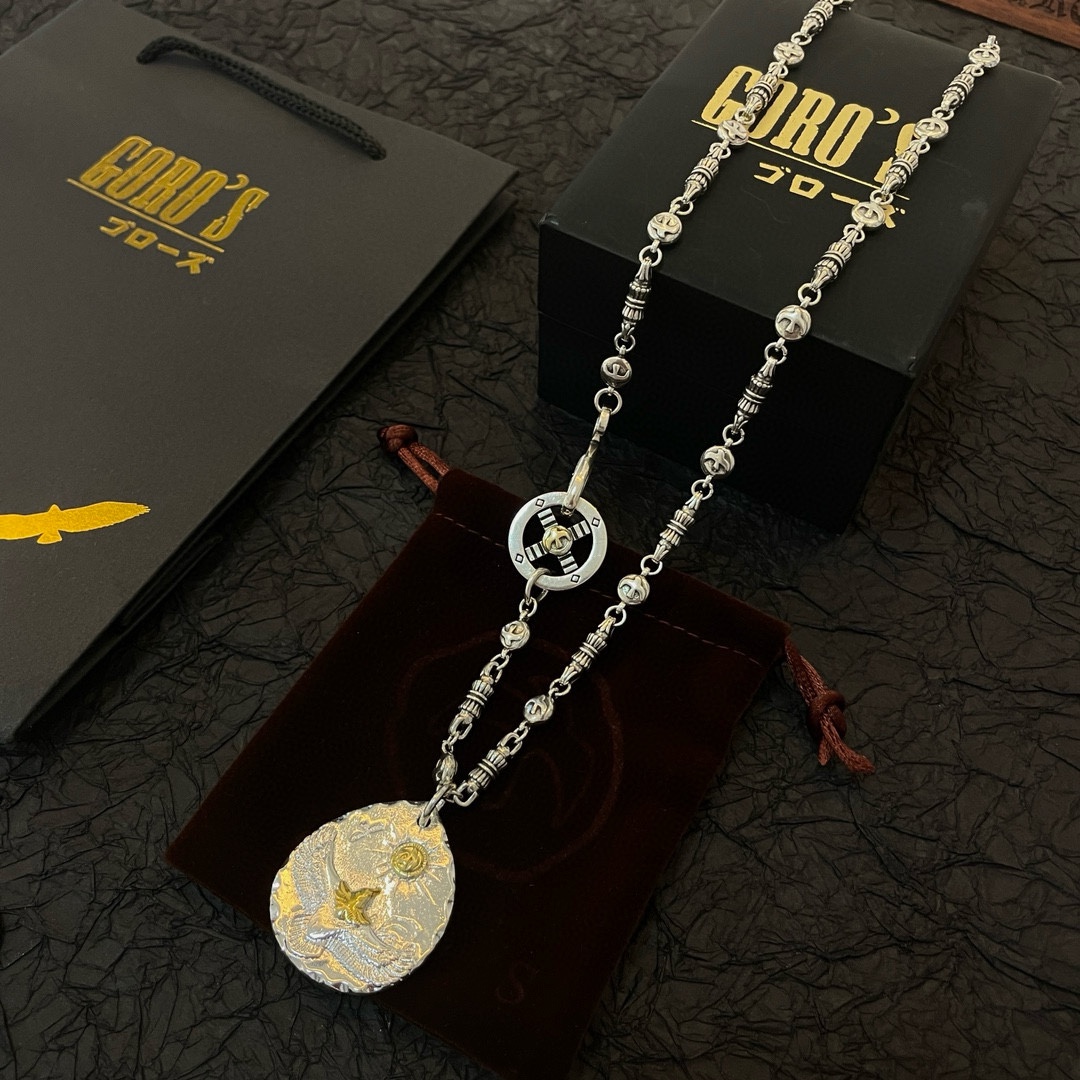 图片[4]-P260新品上架Goro’s高桥吾郎银牌飞鹰吊坠高桥经典飞鸟项链认准独家拍摄主攻高端市场 快手/ins/小红书热门款绝对区别普通版本！图片产品细节与ZP一致！原版制作工艺 精工品质 纯手工打造 ～正品开模💝潮流时尚必备 男女均可佩戴 情侣款同款 摇滚朋克泰银风格 复古元素 潮流百搭 官网同款❤️-高仿包包