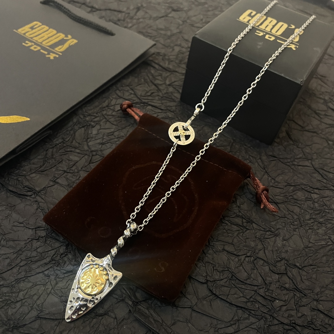 PP290 New on the shelves Goro's Takahashi Goro Eagle Claw Feather Pendant Takahashi Classic Necklace Recognized Exclusive shooting main high-end market Racer / ins / small red book popular models absolutely different from the ordinary version! Picture product details consistent with ZP! The original production process crafted quality handmade ～ genuine open mold 💝 trend fashion essential men and women can wear couples models with the same rock punk Thai silver style retro elements trendy with the same models official website ❤️