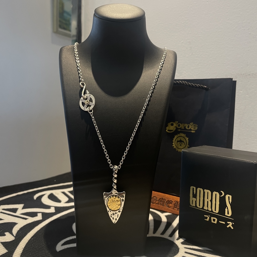 PP290 New on the shelves Goro's Takahashi Goro Eagle Claw Feather Pendant Takahashi Classic Necklace Recognized Exclusive shooting main high-end market Racer / ins / small red book popular models absolutely different from the ordinary version! Picture product details consistent with ZP! The original production process crafted quality handmade ～ genuine open mold 💝 trend fashion essential men and women can wear couples models with the same rock punk Thai silver style retro elements trendy with the same models official website ❤️