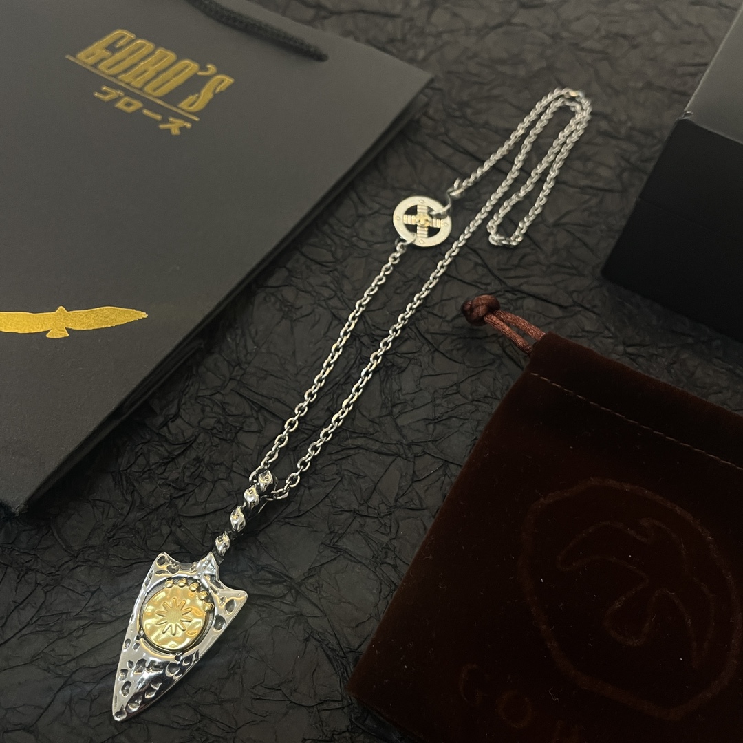 PP290 New on the shelves Goro's Takahashi Goro Eagle Claw Feather Pendant Takahashi Classic Necklace Recognized Exclusive shooting main high-end market Racer / ins / small red book popular models absolutely different from the ordinary version! Picture product details consistent with ZP! The original production process crafted quality handmade ～ genuine open mold 💝 trend fashion essential men and women can wear couples models with the same rock punk Thai silver style retro elements trendy with the same models official website ❤️