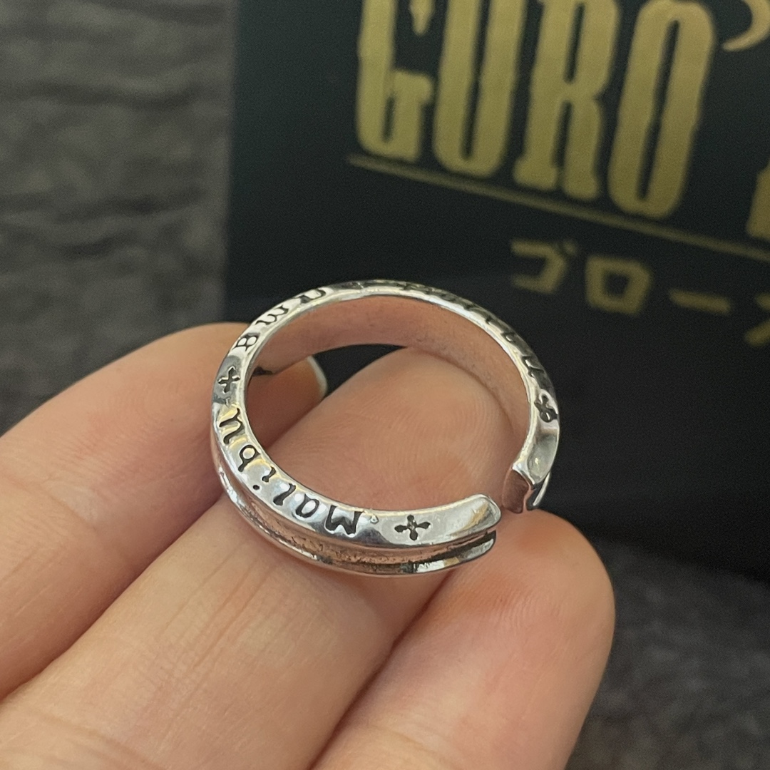 PP130 New on the shelves Goro's Takahashi Goro eagle beak open ring Recognize the exclusive shooting Mainly high-end market Definitely different from the ordinary version! Picture product details are consistent with ZP! The original production process craftsmanship quality handmade ～ genuine open mold 💝 trend fashion essential men and women can wear couples models with the same rock punk Thai silver style retro elements trendy with the same models on the official website ❤️