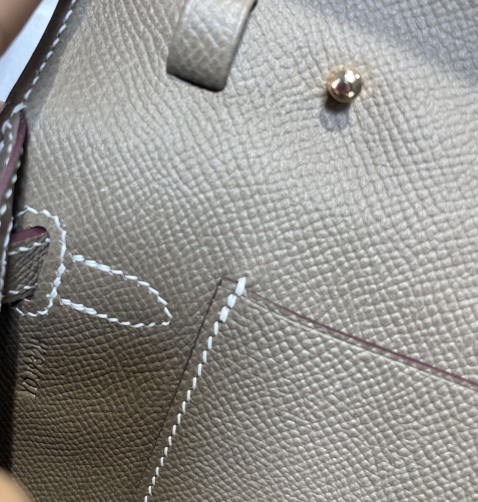 Picture [4]-Kelly woc elephant gray gold buckle imported Epsom-high replica bags