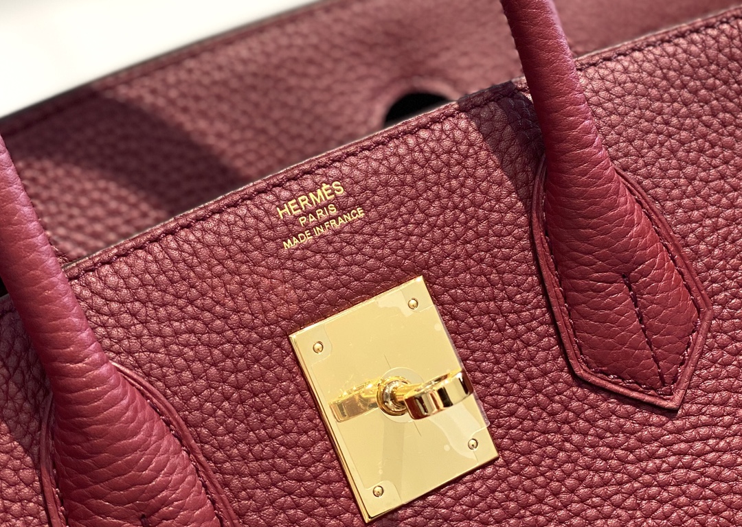 Picture [6]-𝑫𝒓𝒆𝒂𝒎 𝒃𝒂𝒈 ♥ Bɪʀ ᴋɪɴ Bordeaux Red I believe that even people who are not interested in fashion should know the great name of Birkin Bag Platinum Bag 🥂. And in many luxury bags in the highest frequency of appearances and the most eye-catching is the Hermes platinum bag 〰️30cm 909509025cm 9092090- high quality replica handbags