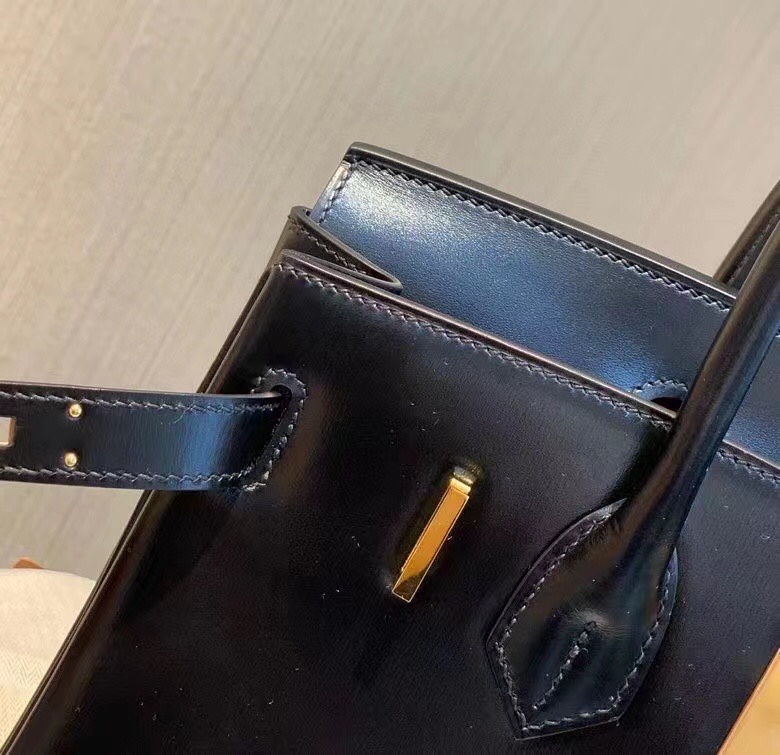 图片[5]-Birkin 30 Box Nior 89 黑色 金扣 顶级全手缝～-高仿包包