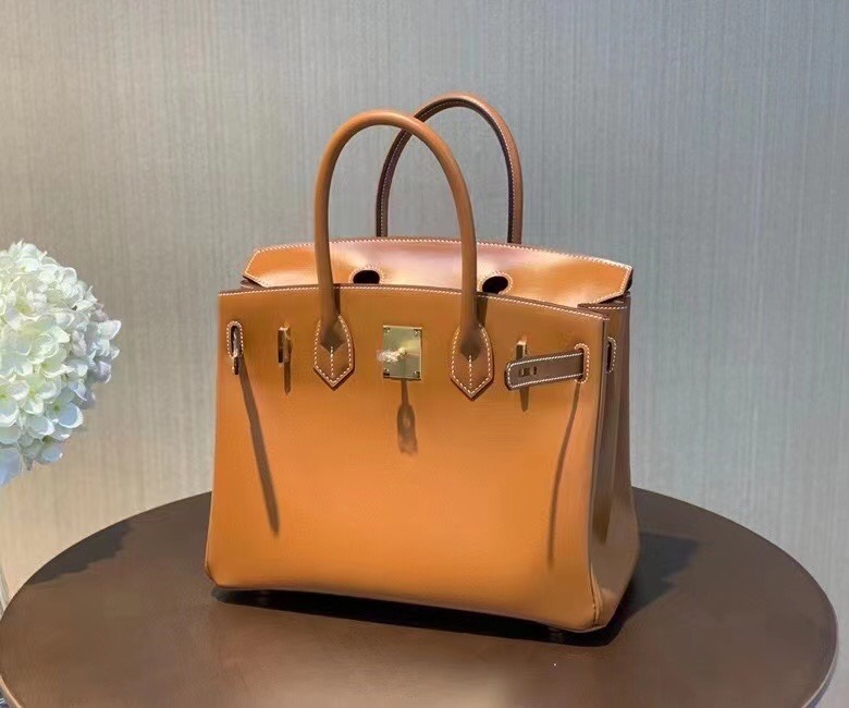 图片[5]-Birkin 30 Box 37金棕色 金扣 顶级全手缝～-高仿包包