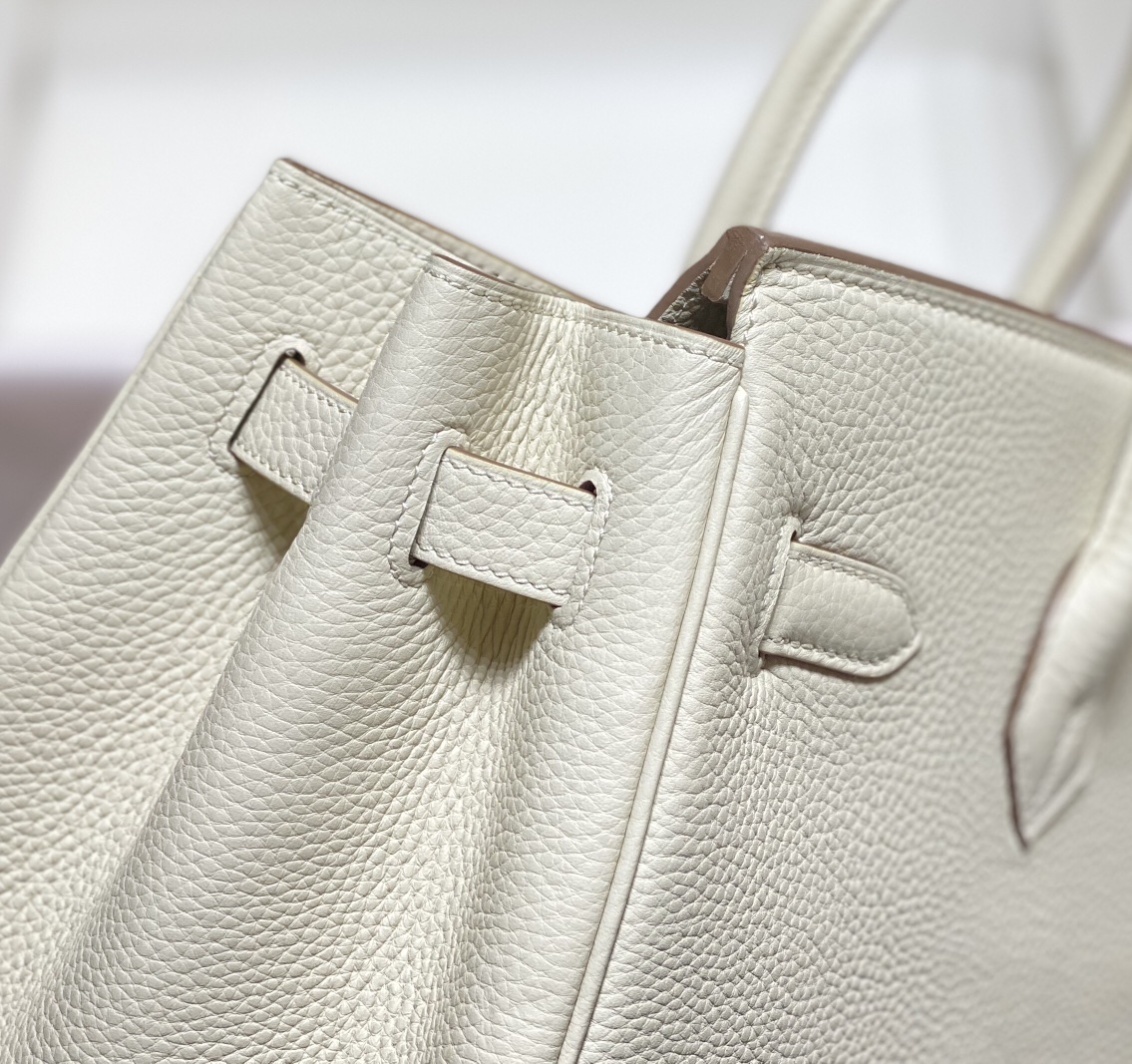 Image [8] - 'Platinum' ʜᴇʀᴍᴇs ʙɪʀᴋɪɴ 30/25𝕔𝕞 Gentle light color. ▫️ the main color scheme.Togo ➕ ➕ all steel hardware ➕ comparable to hand-sewn biker version Actual 30cm 9898090-High Faux Bags
