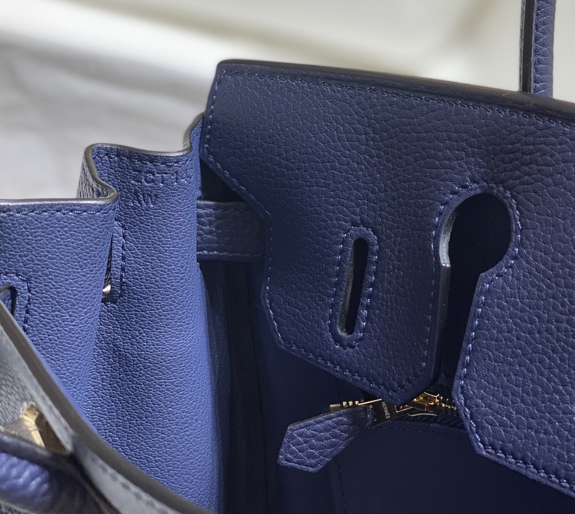 Image [8]-𝑫𝒓𝒆𝒂𝒎 𝒃𝒂𝒈 ♥ Bɪʀ ᴋɪɴ Deep Blue ♡ High quality perfect machine stitching. / appearances of the highest frequency and the brightest is the Hermes platinum bag.30cm 909509025cm 9092090-High Faux Bags
