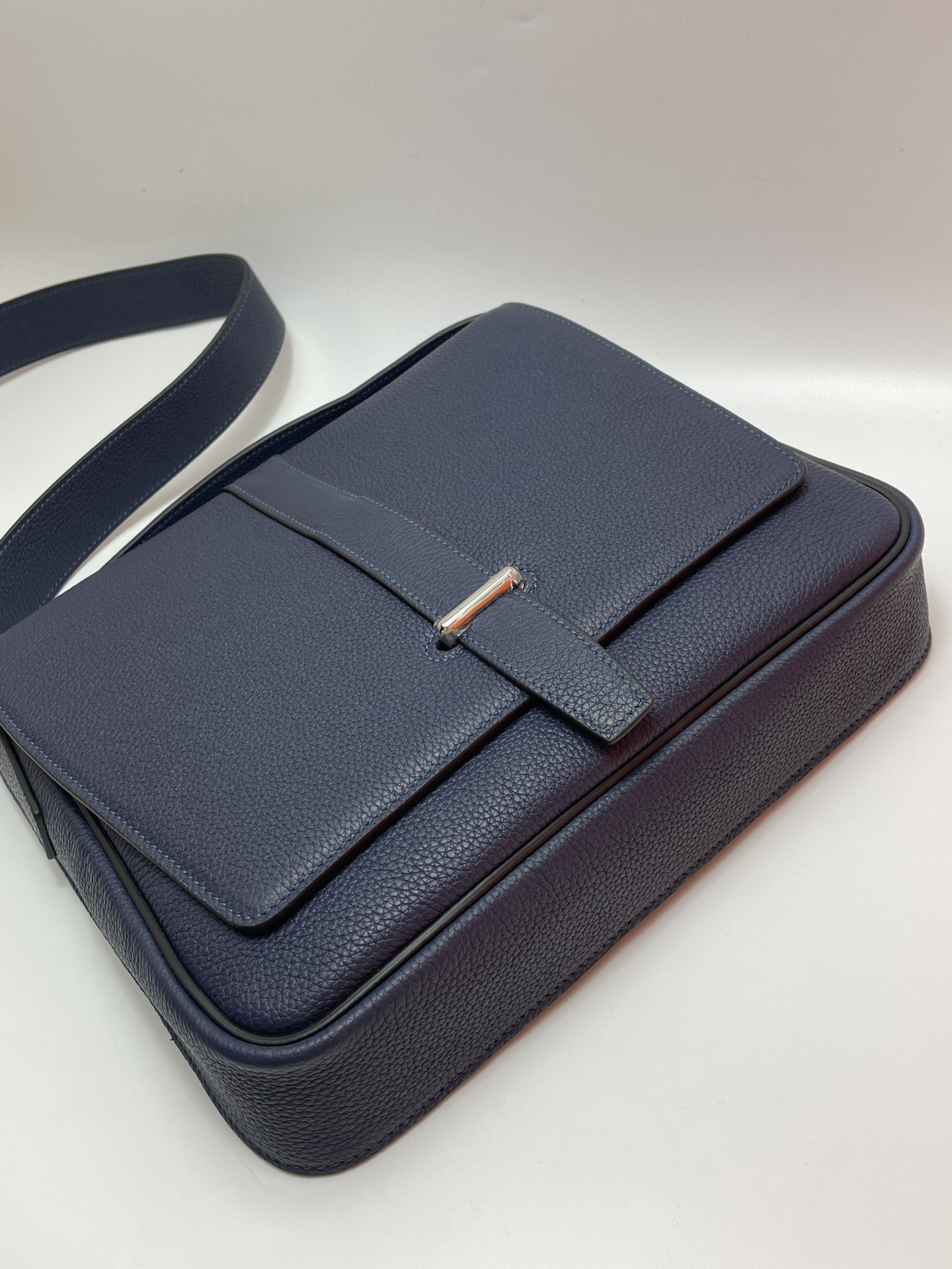 Picture [5]-Men's Bag Crossbody Genuine Leather Messenger Bag Size 27x23x5 Cowhide Leather Super Good 😎-High Fake Bags