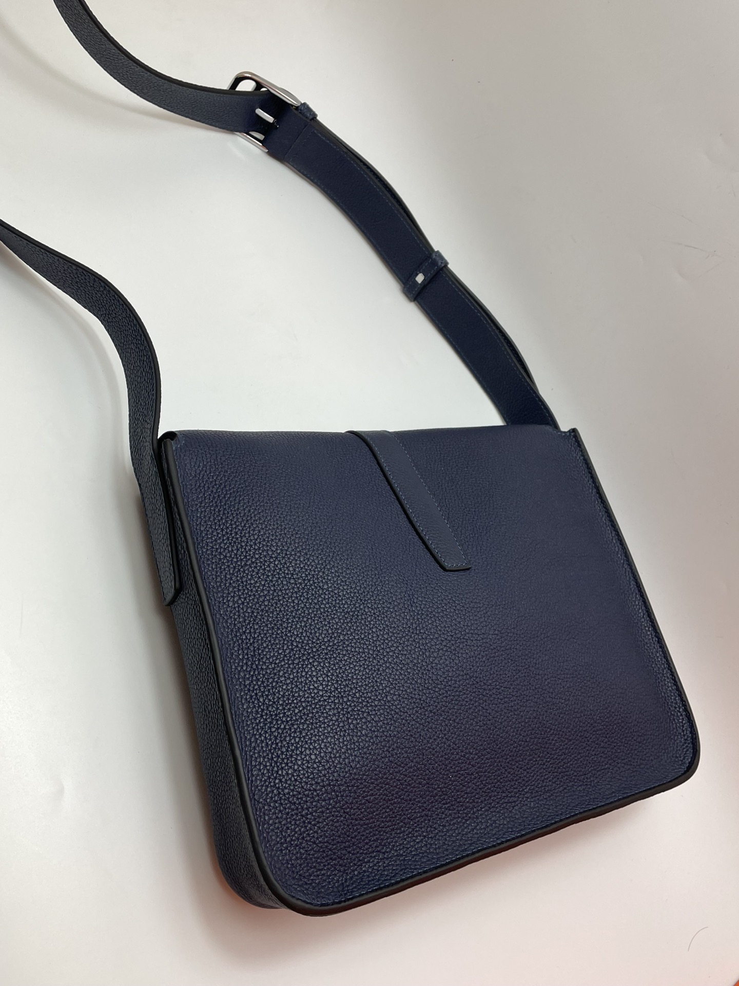 Picture[3]-Men's Bag Crossbody Genuine Leather Messenger Bag Size 27x23x5 Cowhide Leather Super Good 😎-High Fake Bags