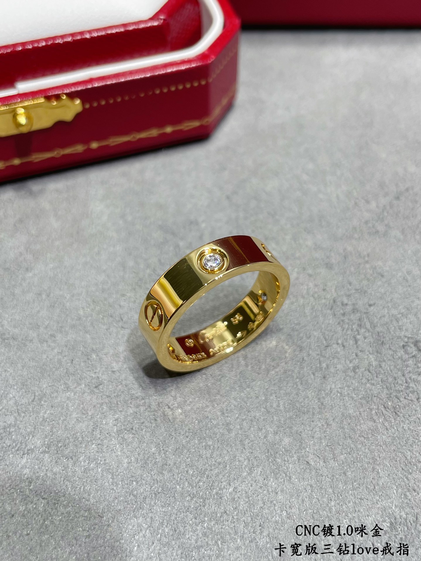 图片[5]-p210V金材质码数6789卡地亚CNC宽版三钻love钉戒指💍卡地亚中国线独家首发主推 好精致的说 妹子的福利啊~-高仿包包