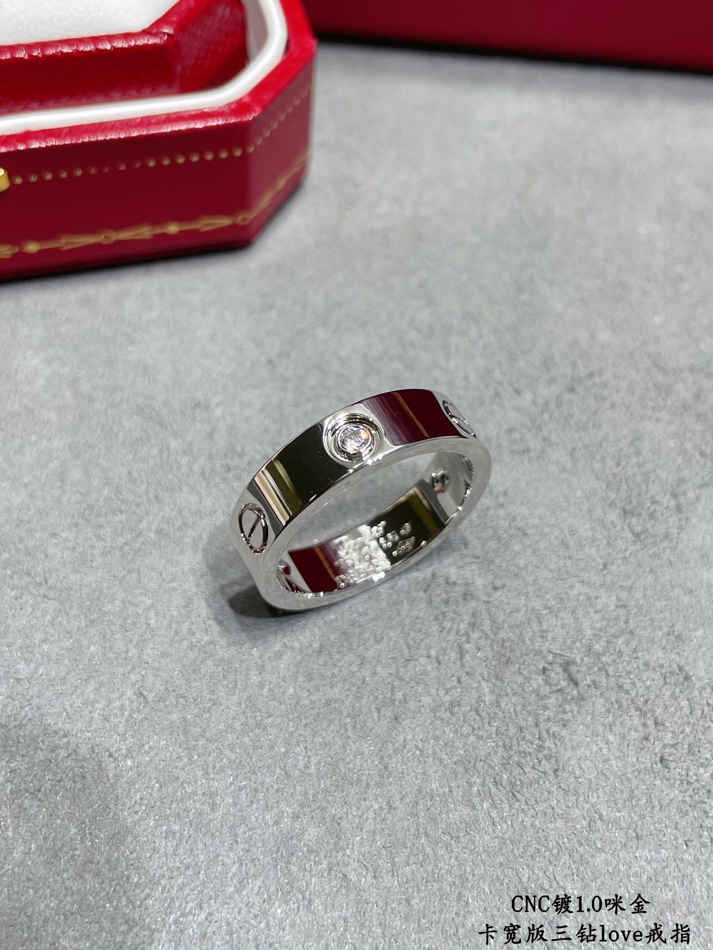 图片[3]-p210V金材质码数6789卡地亚CNC宽版三钻love钉戒指💍卡地亚中国线独家首发主推 好精致的说 妹子的福利啊~-高仿包包