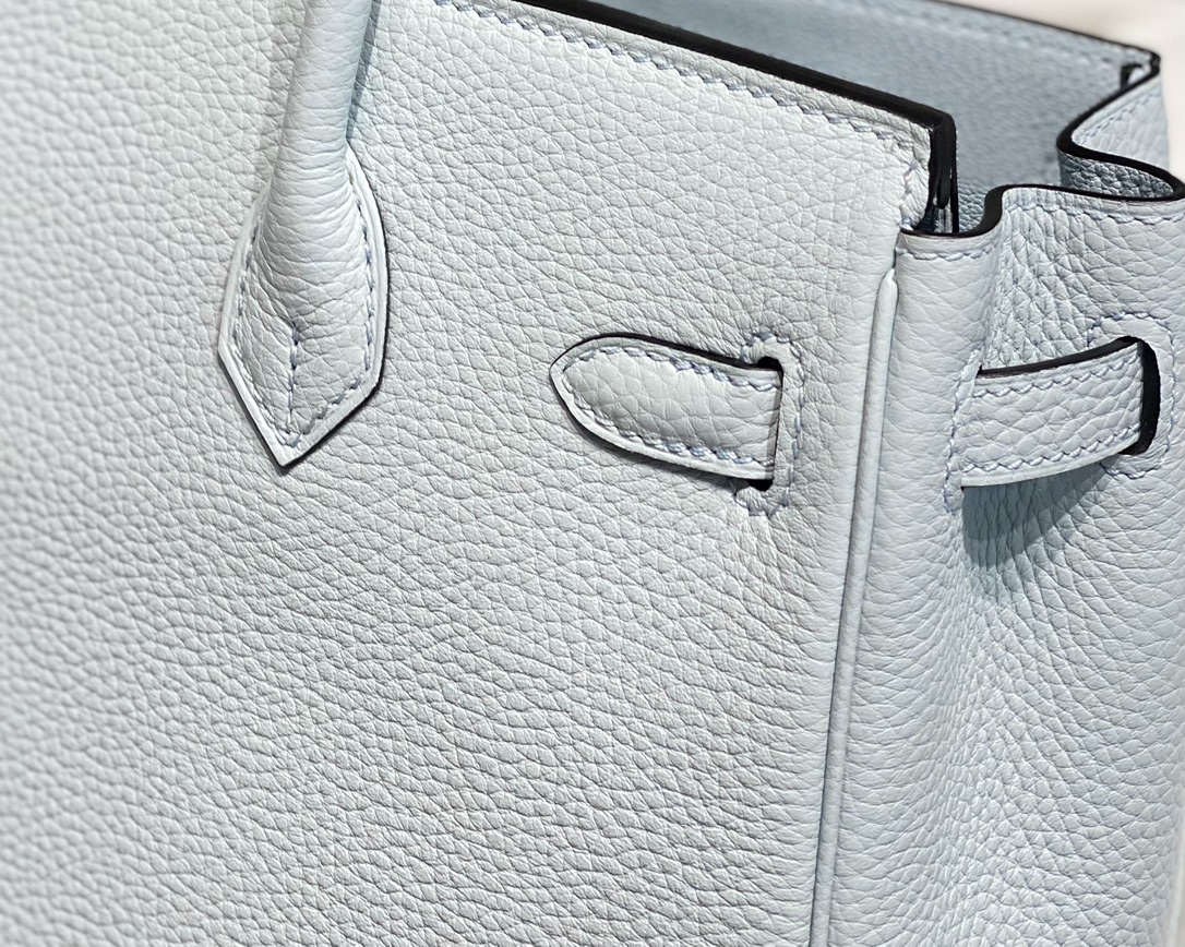 Picture [6]-𝑫𝒓𝒆𝒂𝒎 𝒃𝒂𝒈 New Color｜Holy Grail Blue🪞 I believe that even people who are not interested in fashion should know the name of Birkin Bag 🥂. And in many luxury bags in the highest frequency of appearances and the most eye-catching is the Hermes platinum bag 〰️ Real 25cm 9292090-High Faux Bags