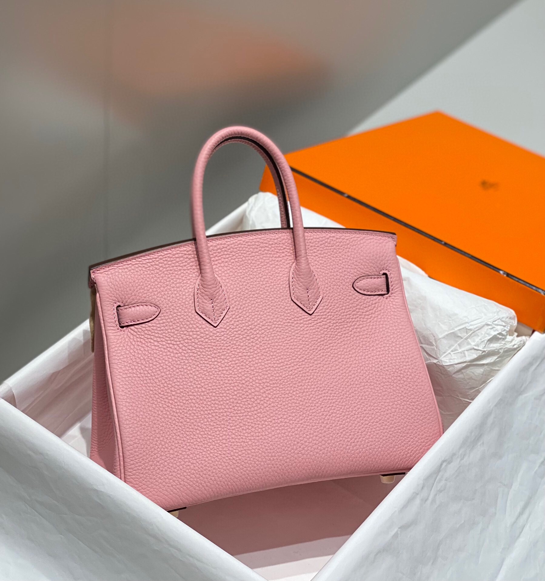 Picture [2]-𝑫𝒓𝒆𝒂𝒎 𝒃𝒂𝒈 ♥ Bɪʀ ᴋɪɴ Milkshake Powder I believe that even people who are not interested in fashion should know the great name of Birkin Bag Platinum Bag 🥂. And in many luxury bags in the highest frequency of appearances and the most bright is the Hermes platinum bag 〰️25cm 929209030cm 9595089- high quality replica handbags