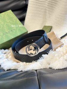 Gucci经典款头层压G花 專櫃同款 精品五金 进口 宽3.7cm 高质量-高仿包包