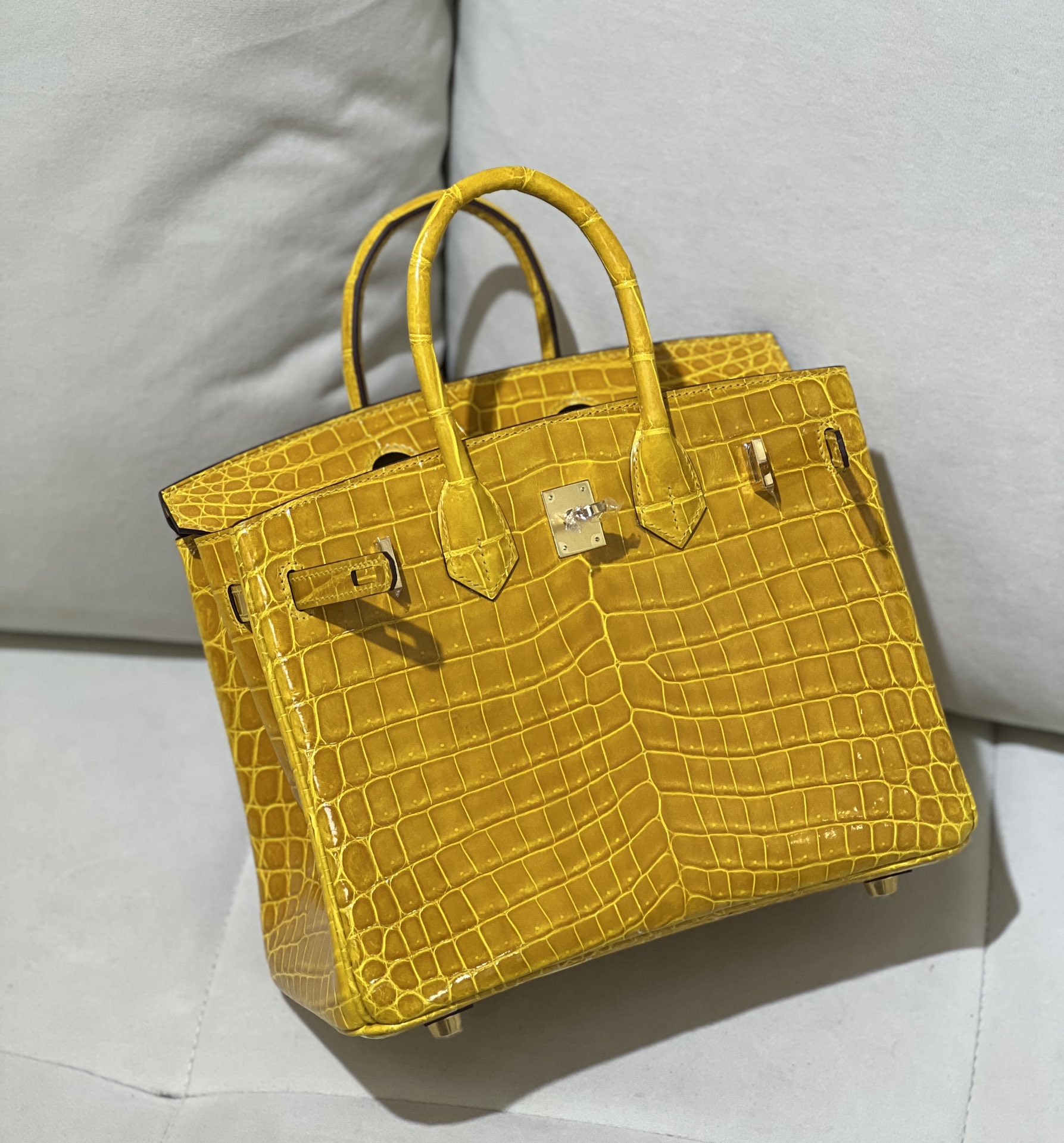 图片[4]-Birkin 25cm 尼罗高光琥珀黄 金扣
色泽光感一级 极品[色]-高仿包包