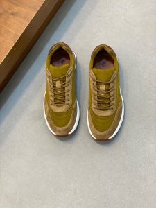 P800 Loro Piana - Nuoyu Pia Classic Joggers Men's Lace-up Casual Shoes Sneakers High-quality lightweight and comfortable fabrics outdoor leisure can be color-coordinated young and energetic with 3M reflective design with sportswear or casual suits are superb!Size: 39-44 (38, 45, 46, 47 can be customized)