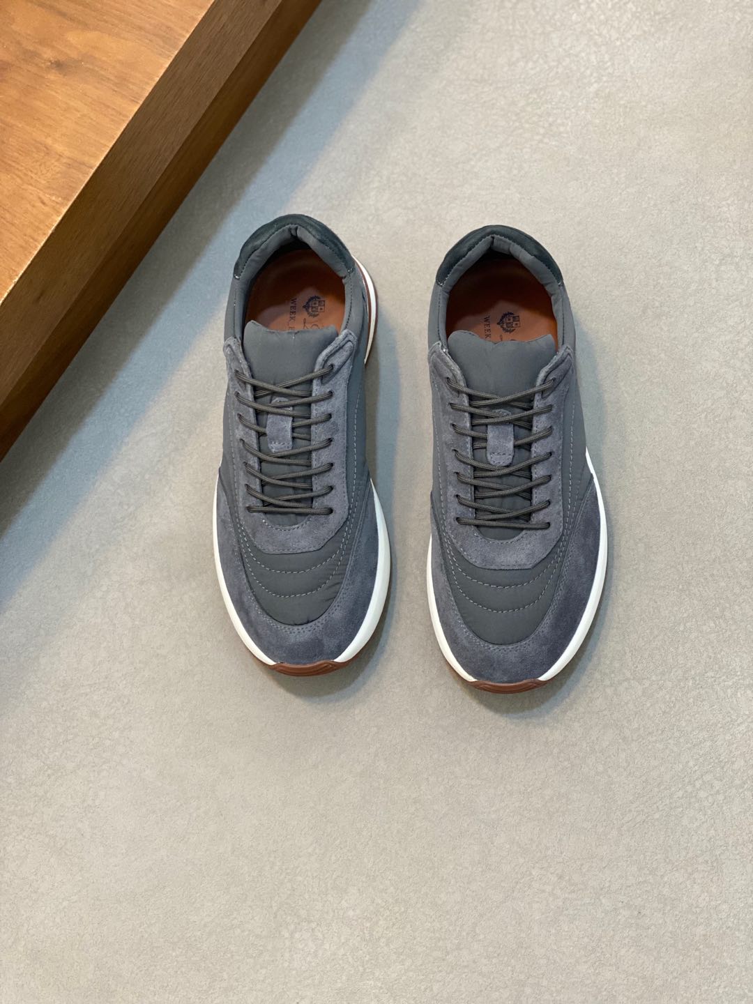 P800 Loro Piana - Nuoyu Pia Classic Joggers Men's Lace-up Casual Shoes Sneakers High-quality lightweight and comfortable fabrics outdoor leisure can be color-coordinated young and energetic with 3M reflective design with sportswear or casual suits are superb!Size: 39-44 (38, 45, 46, 47 can be customized)
